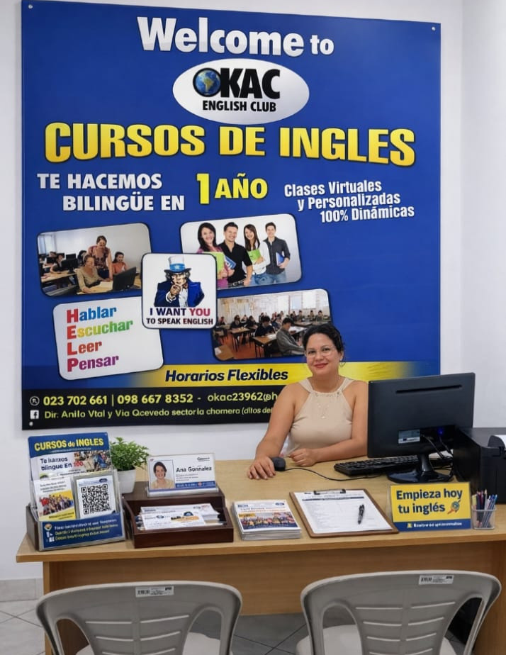Recepción de OKAC English Academy